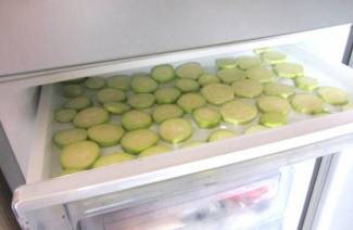 Comment congeler les courgettes pour l'hiver frais