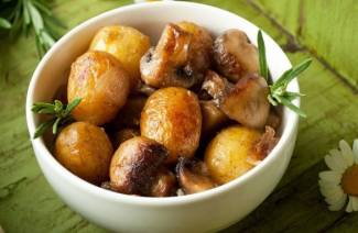 Pomme De Terre Aux Champignons