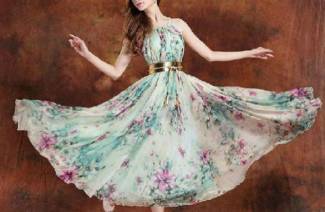 Katta şifon sundress