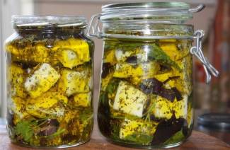 Aubergines marinées pour l'hiver