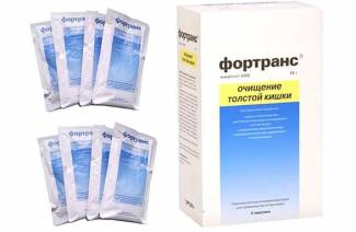 Fortrans за прочистване на червата