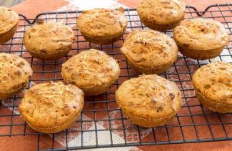Muffins au fromage cottage