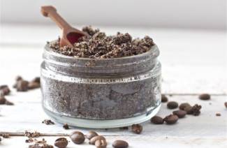 Kaffeesatz Peeling