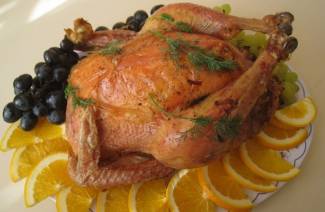 Poulet farci