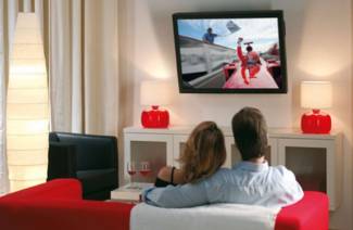 TV-seinäteline