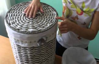 סל כביסה DIY