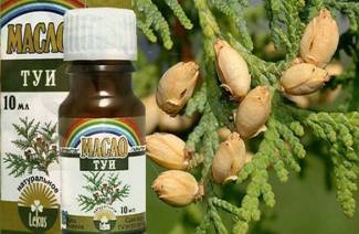 Olio di thuja con adenoidi per bambini