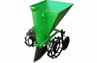 Jardinière à pommes de terre pour tracteur à conducteur accompagnant
