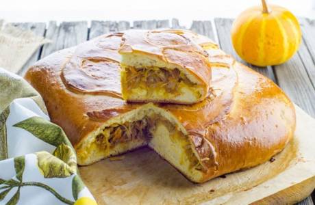 Torte mit Kefirkohl