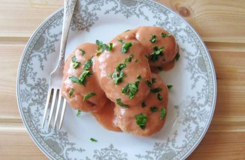 Côtelettes de sauce