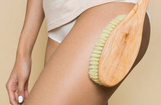 Pinceau anti-cellulite