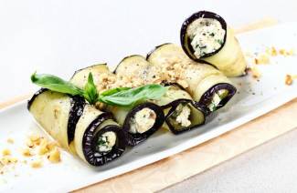 Cà tím cuộn