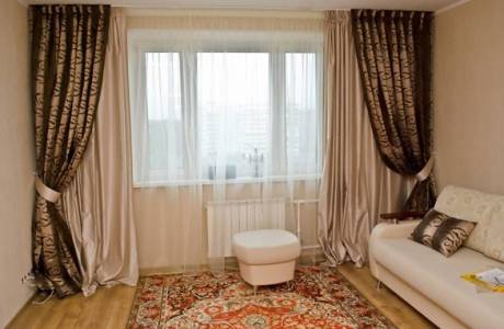 Vorhänge im Wohnzimmer