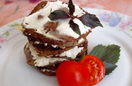 Beef Leber Krapfen