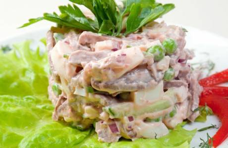 Schweinefleischsalat