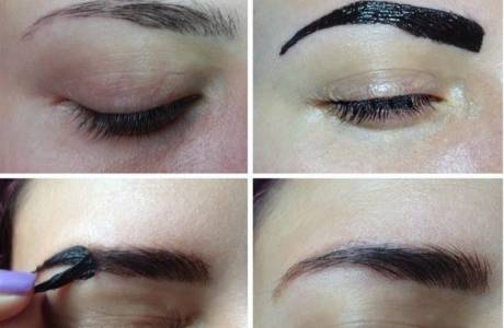 Teinte des sourcils