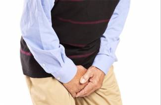 Dolor al orinar en hombres.
