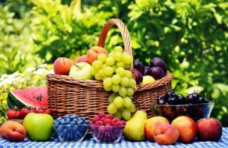 Frutas de la dieta