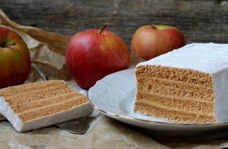 Apple pastille at home