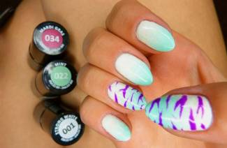 Ombre manikyr hjemme