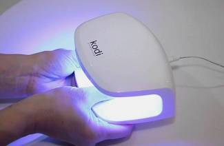 Ledus lampa nagiem