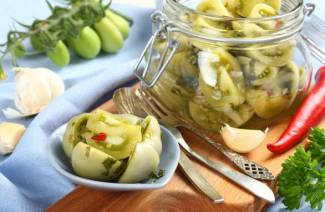 Salade de tomates vertes