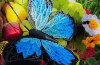 Borboleta quilling