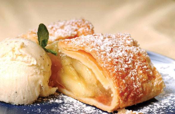 Strudel de massa folhada