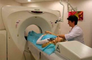 CT-Scan des Bauches
