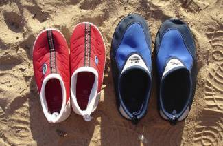 Pantoufles de corail