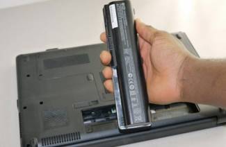 Calibração de bateria de laptop