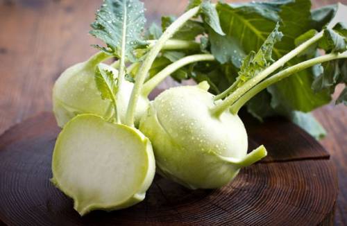 Amanida de Kohlrabi