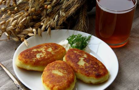 Khoai tây zrazy với thịt băm