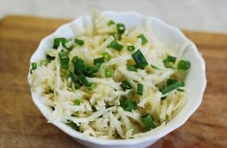 Salade de radis noir