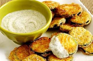 Zucchini im Teig