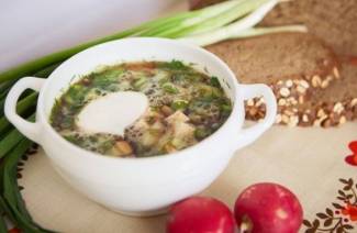 Okroshka no kvass