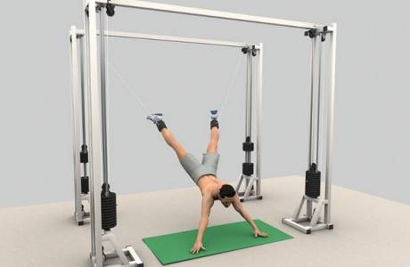 Máquina de exercício de Bubnovsky para a casa