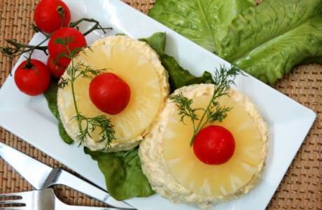 Insalata di ananas