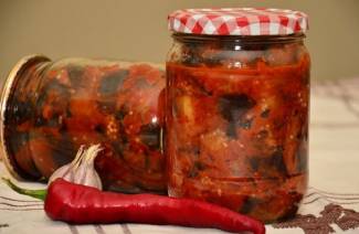 Aubergine arménienne pour l'hiver