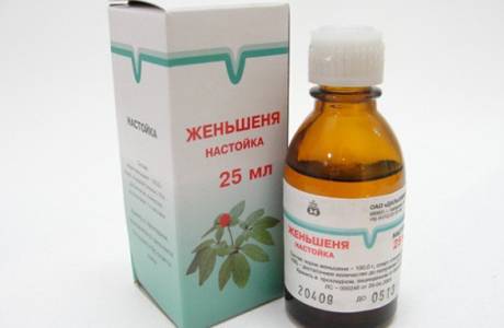 Tintura di ginseng per la potenza