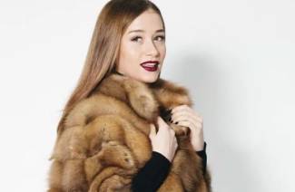 Manteau de fourrure de martre