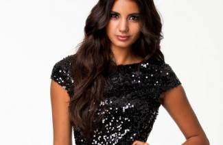 Robe à paillettes
