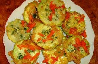 Zucchini trong lò vi sóng