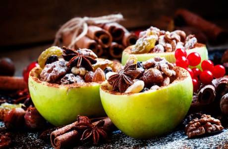 Bratäpfel aus der Mikrowelle