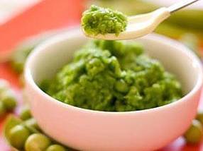 Pureed peas