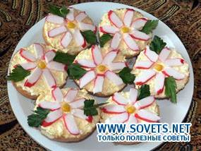 Sandwich de flores