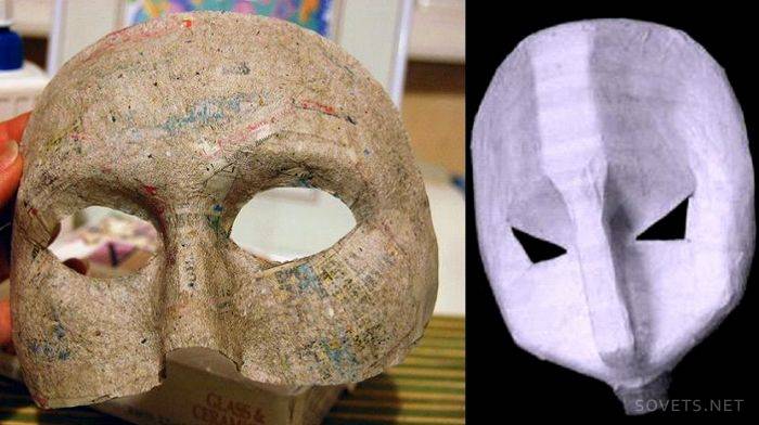 làm mặt nạ lễ hội papier-mâché