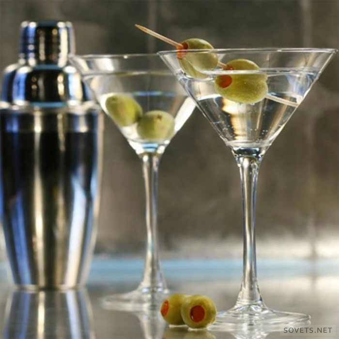 Cocktail hoặc Martini với Ice