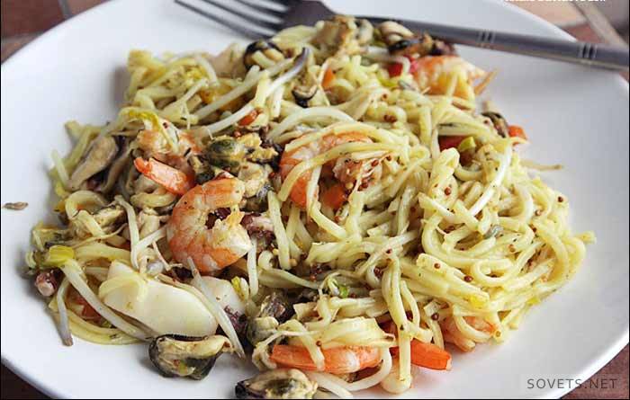 Pasta ng seafood