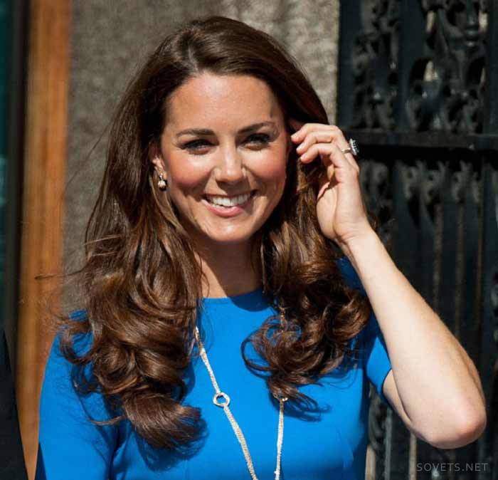 Kate Middleton plaukų spynos